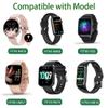 Lamshaw Compatible with FITVII Fitness Tracker Charger, Magnetic USB Charging Cable Replacement for FITVII HM08, H56, HM57, HM78, HM58, HM18 (2 Pack-Black+Black) view 2