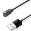 Lamshaw Compatible with FITVII Fitness Tracker Charger, Magnetic USB Charging Cable Replacement for FITVII HM08, H56, HM57, HM78, HM58, HM18 (2 Pack-Black+Black) view 4