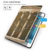 EMPYRI Antique Building with Roman Olive Branch and Greek Printed Tablet Case for Ipad Air3 10.5""/Ipad Pro 10.5"", Pu Leather Non-Slip Tablet Cases Shockproof Stand Cover with Auto Sleep/Wake Cover view 3