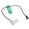 HangTon LANC Run Stop Cable for Preston MDR3 MDR4 to Sony FX6 FX9 FS5 FS7, Canon C300 C500, Blackmagic Ursa Mini Pro Camera, Right Angle 10 Pin to 2.5mm, 40cm view 3