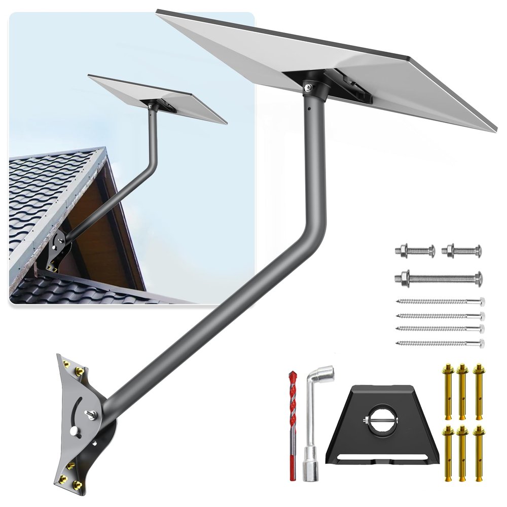 Gen 3 Mount for Starlink, 26 Inch Wall /Roof Mount Compatible with V3 Starlink Standard Dish, Adjustable Mounting Kit Include Aluminium Gen 3 Pipe Adapter