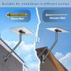 Gen 3 Mount for Starlink, 26 Inch Wall /Roof Mount Compatible with V3 Starlink Standard Dish, Adjustable Mounting Kit Include Aluminium Gen 3 Pipe Adapter view 2