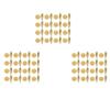 Nuhikap 48 Pairs 6 x 36mm Copper Speaker Spike Isolation Stand + Base Pad Feet Mat Speaker Isolation Speaker Isolation Pads view 1