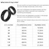Generic NFC Smart Diamond Style Ceramic Finger Ring for Tesla Model3 and Y Unlock Key Cards (Black, US10#) view 3