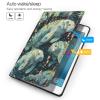 EMPYRI Manatee Animals Calf Printed Tablet Case for Ipad Air3 10.5""/Ipad Pro 10.5"", Pu Leather Non-Slip Tablet Cases Shockproof Stand Cover with Auto Sleep/Wake Cover view 3
