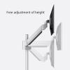 Monitor-Arm Quad Screen Monitor Stand Mount 15"-27" Monitor Desk Mount Stand with Robotic Arm Height Adjustable Monitor Arm Mount, Each Arm Holds Up to 22 Lbs Monitor Holder Support view 4