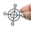 10Pcs 40MM Black Metal Steel Fan Protector Finger Guard Grill Net 40X40MM 4CM Fan Grills view 4