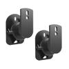 AJIEKJDSN Sound Stands Speaker Wall Bracket 180Rotating Speaker Mounting Frame Large Surround Speaker Frame Bearing 30kg (Pair) Universal Shelf Audio Stand(Color:Black) view 1