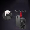 AJIEKJDSN Sound Stands Speaker Wall Bracket 180Rotating Speaker Mounting Frame Large Surround Speaker Frame Bearing 30kg (Pair) Universal Shelf Audio Stand(Color:Black) view 3