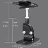 AJIEKJDSN Sound Stands Speaker Wall Bracket Rotating Angle Speaker Ceiling Bracket Speaker Mounting Bracket Universal Large Surround Speaker Frame Bearing Weight 30kg Audio Stand view 2
