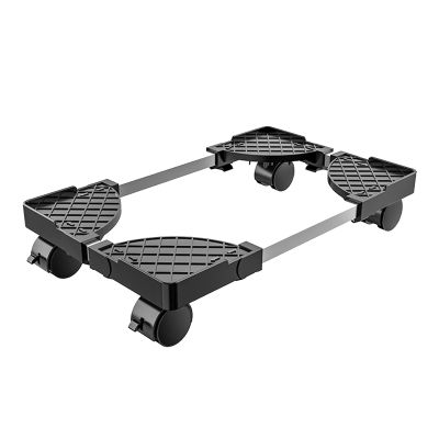 Computer Tower Stand, Computer Mainframe Bracket, Rolling CPU Stand Computer Tower Stand,PC Tower Stand,Computer Tower Holder With Wheels,Adjustable Rolling Black Desktop PC Tower Stand Fits Most PC U