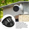 Sun Rain Shade Camera Cover, Outdoor Security Camera Cover, Protective Roof for Outdoor Security Cameras for Surveillance Cameras (Black) view 3