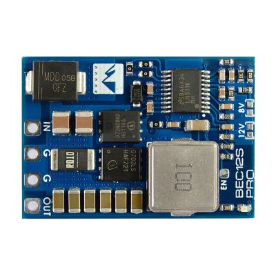 GMBYLBY MATEK MATEKSYS BEC12S-PRO Module Adjustable 9-55V to 5V/8V/12V-5A Overcurrent Protections Self-Recovery for FPVs Drones for FPVs Quadcopter