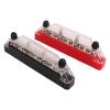 48V 150A 10 Terminal Bus Bar Power Distribution Block for Car RV Boat Yacht (Stud M6x4/ Screw M4x6) view 4
