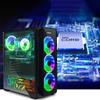 AQVIN ZForcre Gaming PC Desktop - AMD Ryzen 7 Processor Upto 4.10GHz, GeForce RTX 3050 6GB GDDR6 GPU, 16GB DDR4 RAM and 1TB SSD, HDMI, Windows 11 Pro - Black view 3