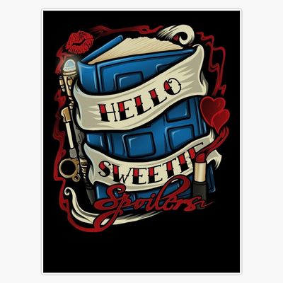 Leyland Designs Hello Sweetie () Bumper Sticker Window Water Bottle Decal 5""