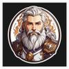 Leyland Designs Noble Paladin Paragon, DND Paladin Bumper Sticker Window Water Bottle Decal 5"" view 1