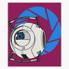 Leyland Designs Wheatley! - Portal 2 Bumper Sticker Window Water Bottle Decal 5"" view 1
