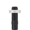 ZTBH Microscope Accessories Kit Adjustable 180X 120X 300X 200X 130X Zoom C Mount Lens 0.7X~4.5X Magnification 25mm for HDMI USB Industry Video Microscope Camera Microscope Slides(Color:120X) view 1
