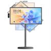 Cozyla Mate 32 Inch Mobile Portable TV Stand on Wheels Support Google Store Full Swivel Rotation Portable Touch Screen Monitor Built-in Battery Smart Rolling Tablet TV 4K Camera Remote Control Black view 1