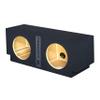 DirectNine Basics 8"" Dual Sealed Sub Box Chevy Camaro 2016-2024 Subwoofer Enclosure Ground Shaker Speaker Box view 1