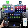 2+32G Android 12 Double Din Car Stereo for Jeep Compass 2 MP 2017-2019 with 10.1 Inch Touchscreen Radio Built-in Wireless Carplay/Android Auto/GPS/Bluetooth/FM/AUX-in/SWC/Backup Camera view 2