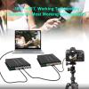 4CH Mini HD-SDI Fiber Converter Support Loop Output, 1080P@ 30Hz HD-SDI Fiber Extender with 1Ch Backward RS485 and 4Ch Tally, Up to 20km Over Single-Mode ST Fiber view 4