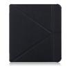 Zrengp for Kobo Forma 8 inch E-Reader (2018 Release Version) E-Book Soft TPU Cover, Ultra Slim Folio PU Leather Case with Sleep/Wake Up Function for Kobo Forma 2018 (Black) view 2