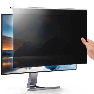 SINBAISHUNYYT Computer Screen Privacy Filter, Hanging Computer Anti-Spy Film - Anti-Blue Light, Anti-Peeping, Eye Protection, Suitable for Desktop Computers(Size:19-20inch/458 * 280mm)