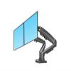 AVXANKTG F160 Gas Spring 360 Degree Desktop 17"-27" Dual Monitor Stand Arm with USB3.0 Monitor Mounting Bracket, Each Load 2-9kg(Color:Black with 1xUSB3.0) view 2