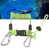 HUAOSN Diving Reef Hook, Diving Stainless Steel Single Hook, Diving Anti Lost Hook Sptoroid Rope for Underwater Expedition Photography(Color 2) view 2