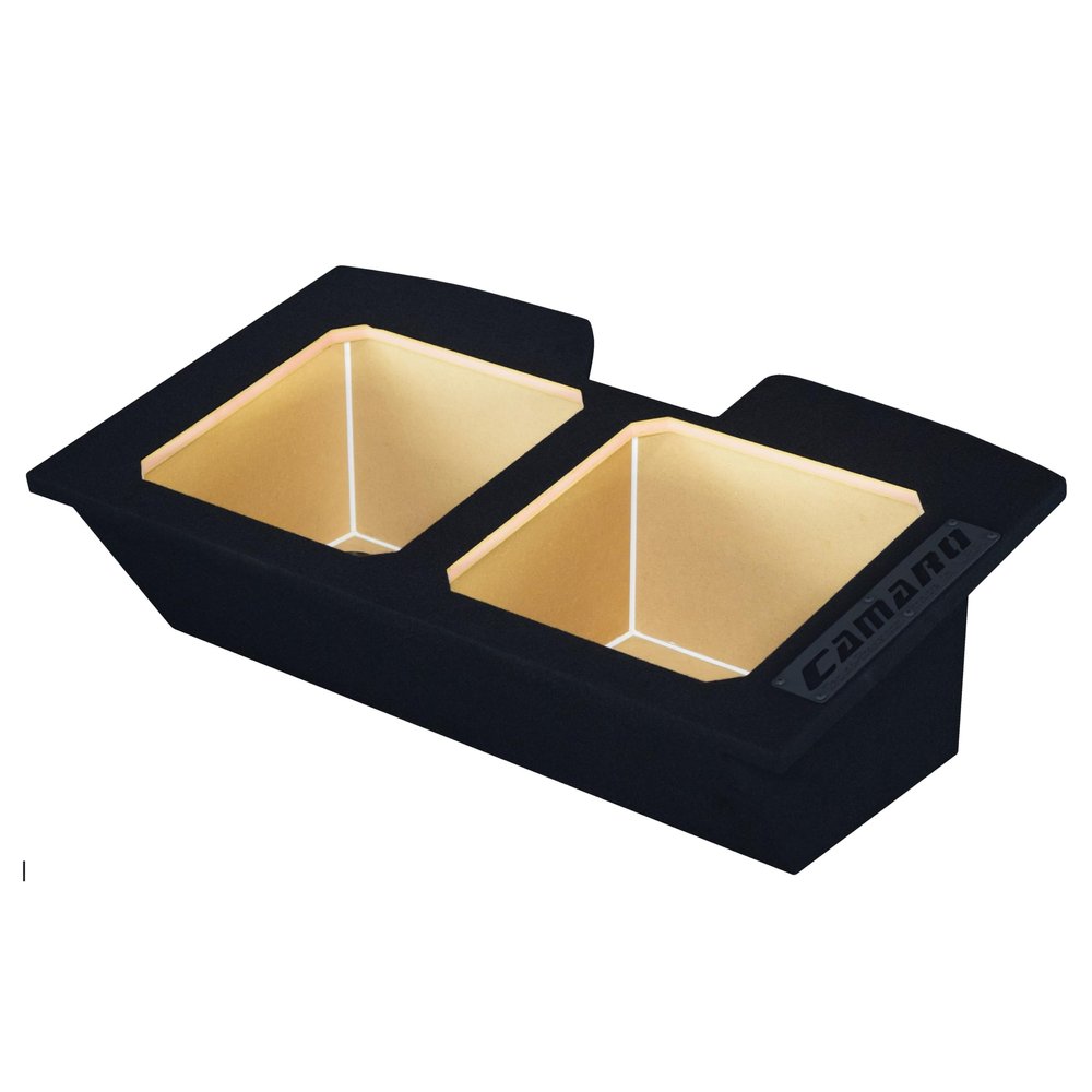 DirectNine Basics 15"" Dual Solo Baric Sub Box Sealed for Camaro 1993-2002 Speaker Box Subwoofer Enclosure