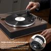 LP&No.1 Vinyl Record Player with Built-in Speakers, Vinyl Turntable with Magnetic Cartridge, Wireless,USB Recording and Playback,BT Out, Aux-in, Headphone Output,Auto Off, AT-3600L, 2-Speed Player view 4
