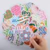 100 PCS Inspirational Stickers for Women Teen Girls, Cute Vinyl Waterproof Stickers for Water Bottle, Positive Stickers Decals for Laptop Journal Hydroflask Computer Phone Case view 3