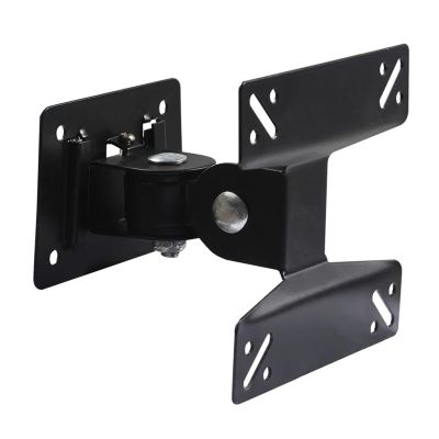 CUFTOBJM F01 Full Motion 14-24 Inch 180 Degree Rotating Tilt TV Wall Mounted LED LCD Monitor Bracket