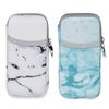 AF-WAN 2.5 Inch External Hard Drive Case,Premium Waterproof & Shockproof Storage Bag for Home,Office & On-the-Go Protection-Dustproof, Perfect for Business Outings(2-Pack) (Black marble&Green marbled) view 1