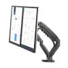 AVXANKTG F160 Dual Monitor Stand Full Motion Double Arm Monitor Stand 17-30 Inch Monitor Mounting Bracket Loads 2-9kg Each(Color:NO USB) view 1