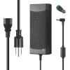 12V 10A Power Supply 120W 100V~240V AC to DC Adapter Converter Transformer,12 Volt 10 Amp Power Supply Adapter with 5.5mm x 2.5mm&2.1mm DC Output Jack for 12V Printe LED Strip Light CCTV Camera view 1