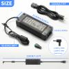 12V 10A Power Supply 120W 100V~240V AC to DC Adapter Converter Transformer,12 Volt 10 Amp Power Supply Adapter with 5.5mm x 2.5mm&2.1mm DC Output Jack for 12V Printe LED Strip Light CCTV Camera view 4