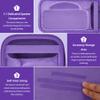for Bose SoundLink Max Portable Speaker Hard Protective Case, Portable Travel Case Replacement with Shoulder Strap and Handle (Purple Case) - co2CREA view 3