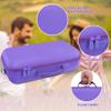 for Bose SoundLink Max Portable Speaker Hard Protective Case, Portable Travel Case Replacement with Shoulder Strap and Handle (Purple Case) - co2CREA view 4