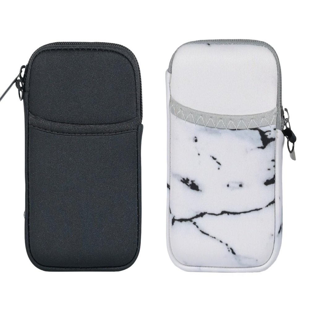 AF-WAN 2.5 Inch External Hard Drive Case,Premium Waterproof & Shockproof Storage Bag for Home,Office & On-The-Go Protection-Dustproof, Perfect for Business Outings(2-Pack) (Black&Black Marbled)