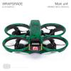 WRAPGRADE Skin Stickers Compatible with DJI Avata 2 (Emerald Skull) view 2