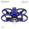 WRAPGRADE Skin Stickers Compatible with DJI Avata 2 (Stratosphere Blue) view 2