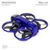 WRAPGRADE Skin Stickers Compatible with DJI Avata 2 (Stratosphere Blue) view 4