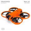WRAPGRADE Skin Stickers Compatible with DJI Avata 2 (Neon Orange) view 3