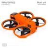 WRAPGRADE Skin Stickers Compatible with DJI Avata 2 (Neon Orange) view 4
