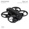 WRAPGRADE Skin Stickers Compatible with DJI Avata 2 (Black Bumpy Camo) view 4