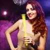 NUDALA 36 Pack Yellow Fiber Optic Glow Stick Wands Bulk with 3 Flashing Models for Valentine's Day St Patrick's Day Easter 4th of July Halloween Party Favors Bachelorette Concerts Clubs view 3