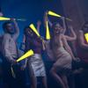 NUDALA 36 Pack Yellow Fiber Optic Glow Stick Wands Bulk with 3 Flashing Models for Valentine's Day St Patrick's Day Easter 4th of July Halloween Party Favors Bachelorette Concerts Clubs view 4